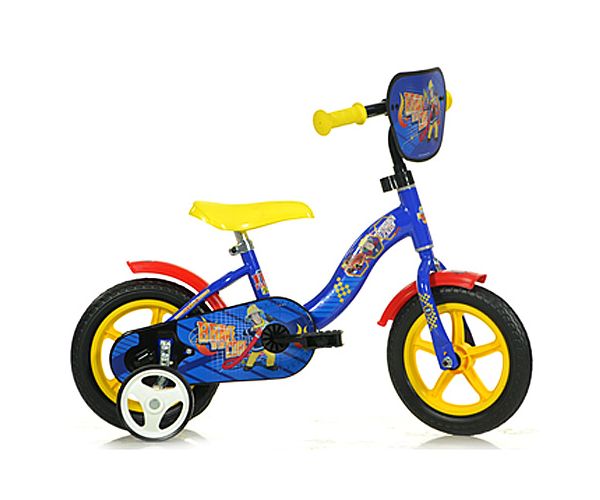 Sam a tűzoltó gyerek bicikli 10-es méretben - Dino Bikes kerékpár