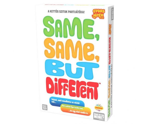 Same Same but Different - Ediția Quick Play joc de societate pentru petreceri