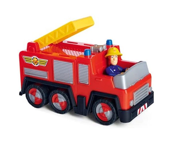 Sam a tűzoltó: Jupiter tűzoltóautó figurával - Simba Toys