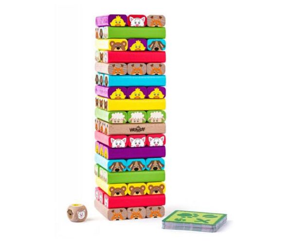 Sammy animal jenga - Woodyland