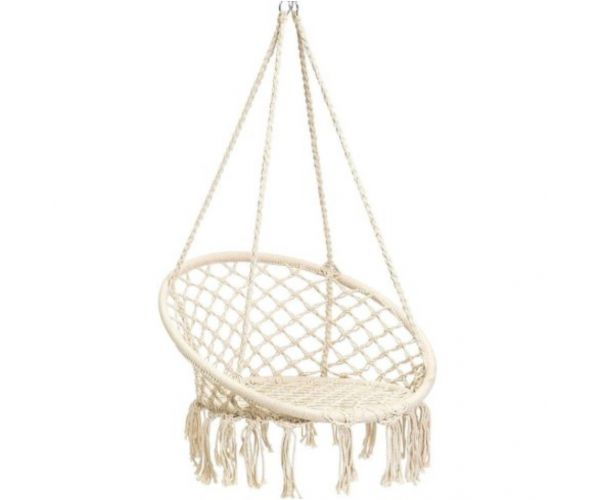 Scaun suspendat pentru relaxare Woodyland, 80 cm