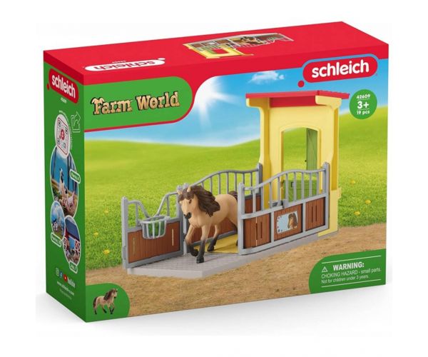 Schleich: Farm World - Set cutie cu ponei Islandez (42609)
