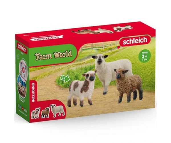 Schleich: Farm World - Set figurine prieteni miel (42660)