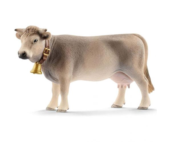 Schleich: Figurina vacă de bovină maro (13874)