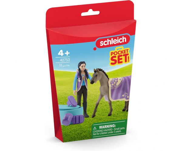 Schleich: Horse Club - Set de înfrumusețare cu Kimi (42753)