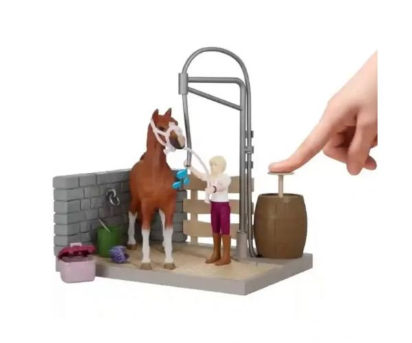 Schleich: Horse Club - Spălătoria de cai a Sofiei (42792)