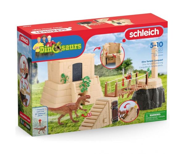 Schleich: Set de aventură Templul Dinozaurilor (41657)