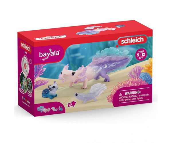 Schleich: Set de explorare Axolotl (42628)