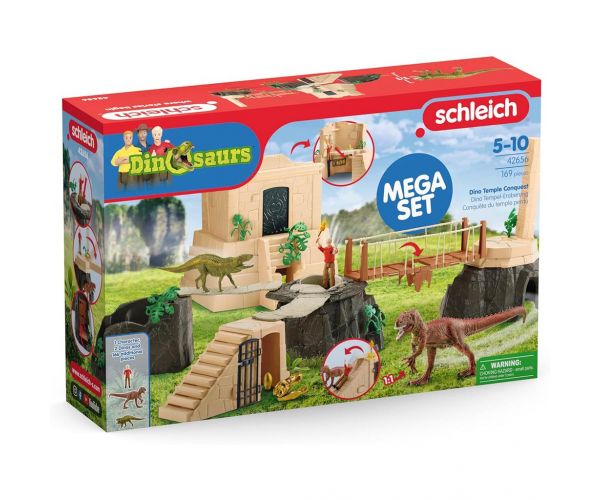 Schleich: Set de înfrângere a Templului Dinozaurilor (42656)