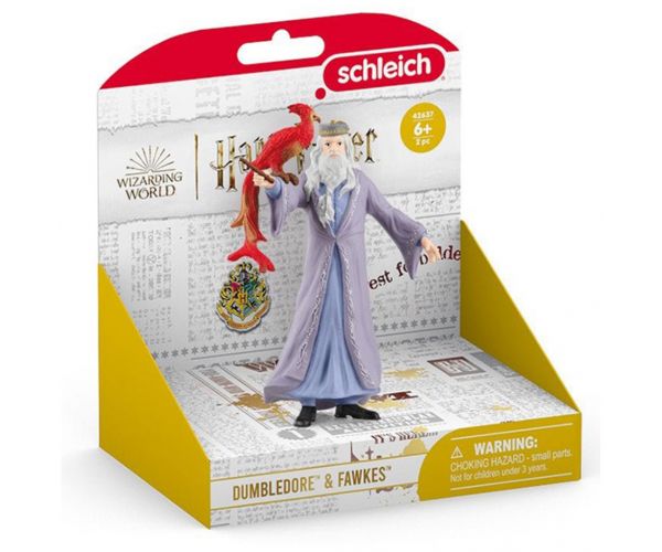 Schleich: Harry Potter Dumbledore és Fawkes figura szett (42637)
