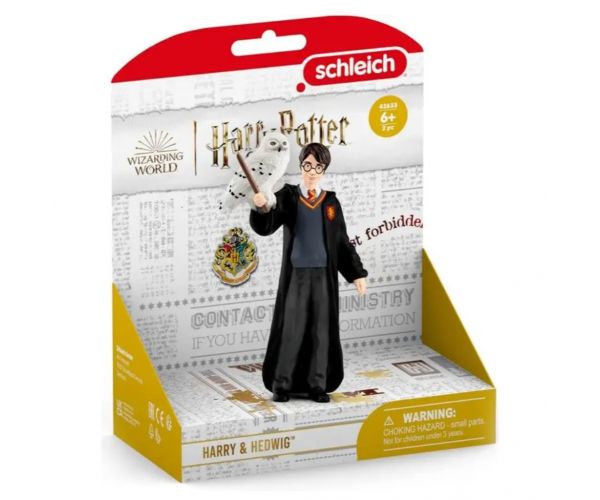 Schleich: Set figurine Harry Potter și Hedwig (42633)