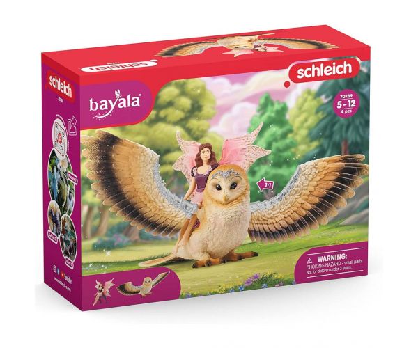 Schleich: Set zână pe spatele bufniței (70789)