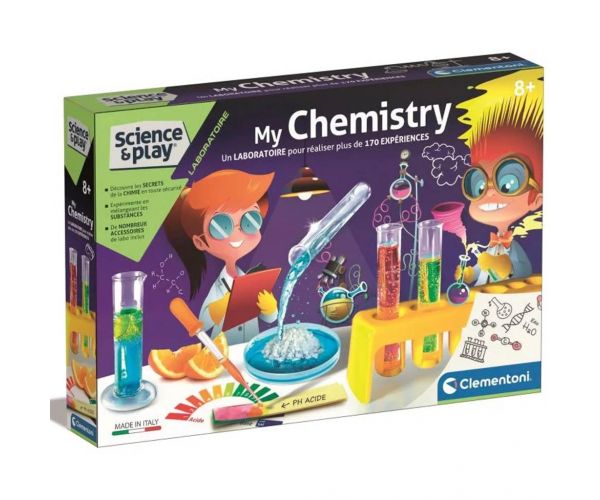 Science & Play: Az én kémiai laborom játékszett - Clementoni