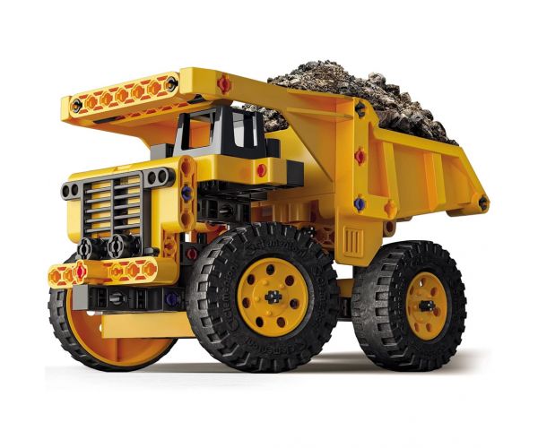 Science & Play: Mehanics Set de construcție cu vagonet de mină - Clementoni