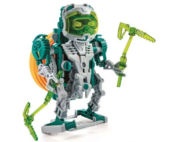 Science & Play: Robot minier spațial 3 în 1 de construit - Clementoni