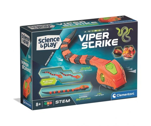 Science & Play: Șarpe robot Viper - Clementoni