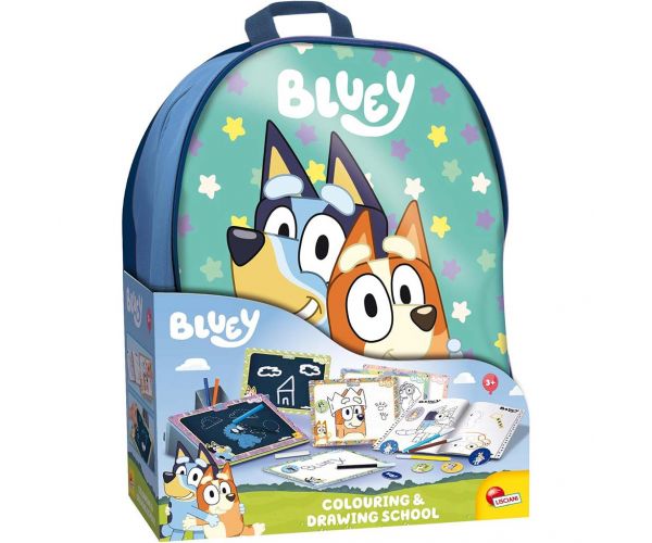 Școala de desen Bluey în rucsac - Lisciani