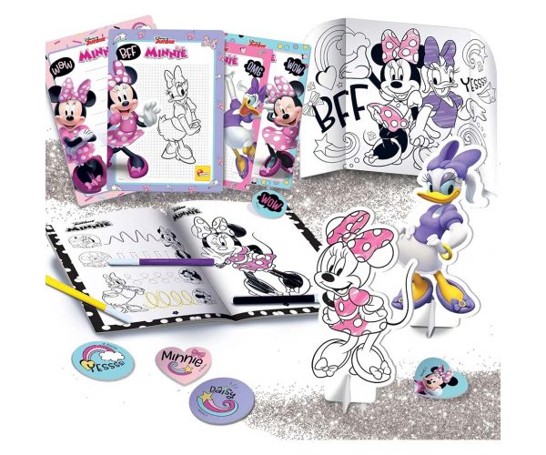 Școală de desen cu Minnie Mouse în rucsac - Lisciani