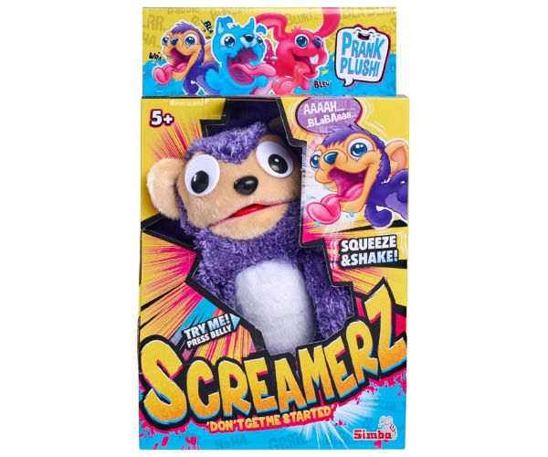 ScreamerZ: Sikítozó majom plüssfigura 30 cm - Simba Toys