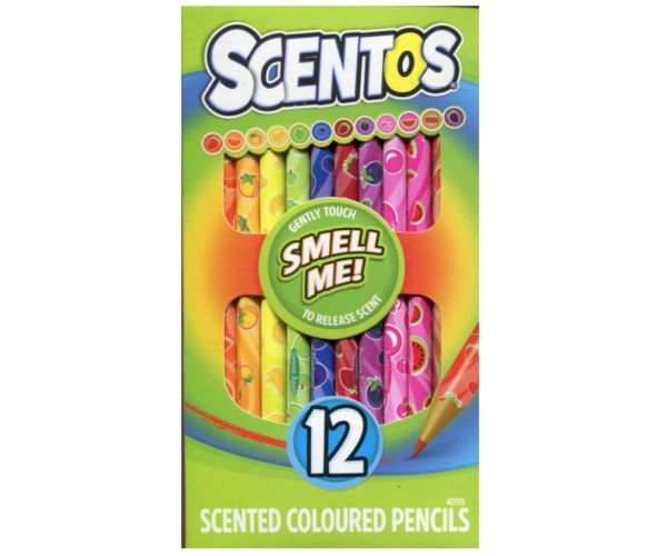 Scentos 12 bucăţi de creioane cu miros plăcut