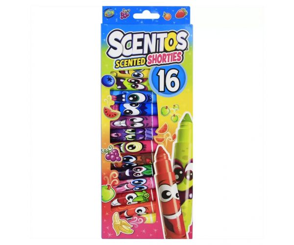 Scentos Mini carioci parfumate - 16 buc