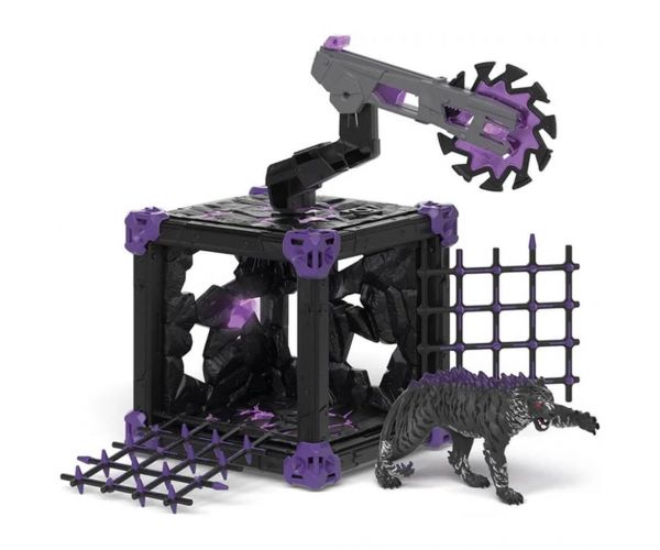 Schleich: Eldrador BattleCave Set de joacă cu tigrul umbrelor (42739)