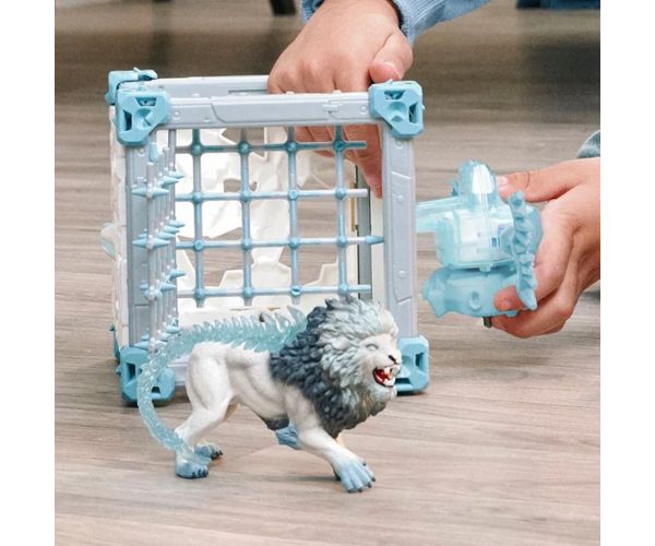 Schleich: Eldrador BattleCave – Set de joacă Leul de Gheață (42766)