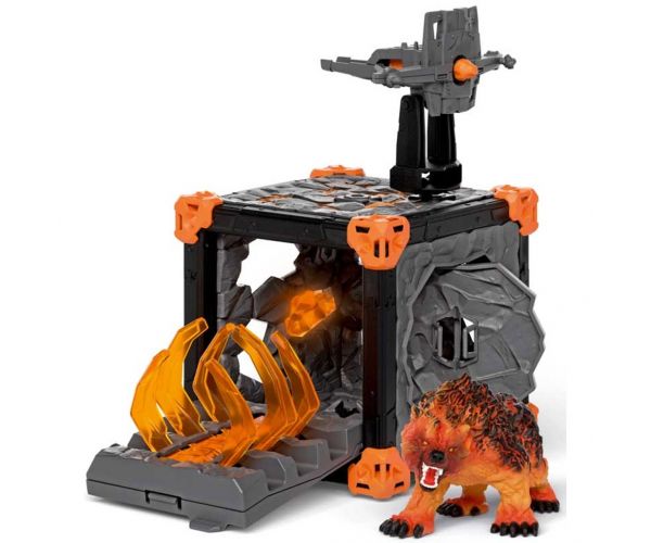 Schleich: Eldrador Peștera de Luptă – Set de joacă Urs de Lavă (42732)