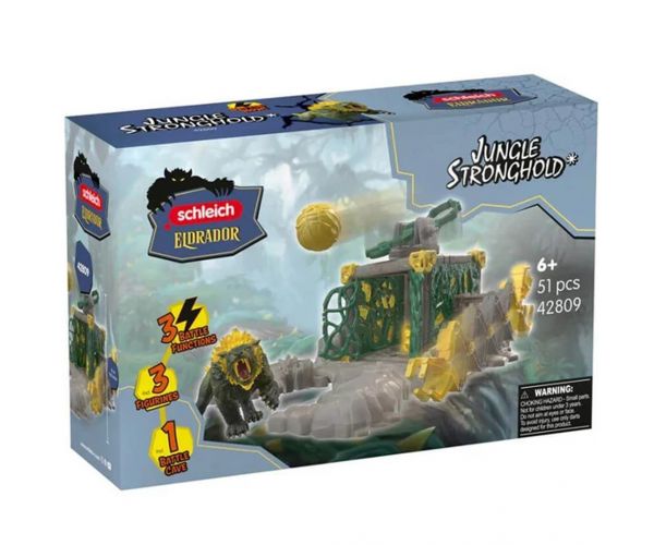 Schleich: Eldrador - Set de joacă Fortăreața din junglă (42809)