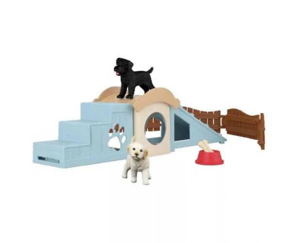 Schleich: Farm World Set de joacă căsuță pentru căței (42763)