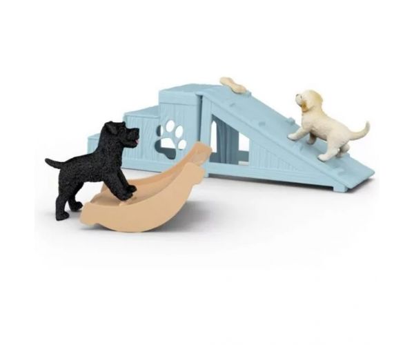 Schleich: Farm World Set de joacă căsuță pentru căței (42763)