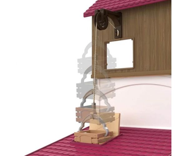 Schleich: Horse Club Vilă la malul lacului și grajd (42785)