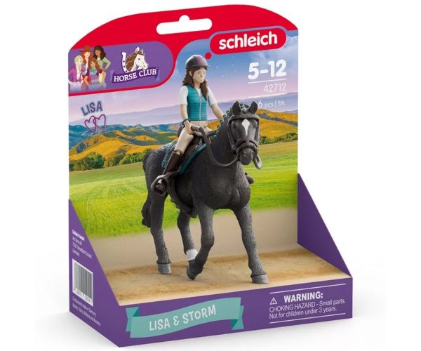 Schleich: Set de joacă Horse Club Lisa & Storm (42712)
