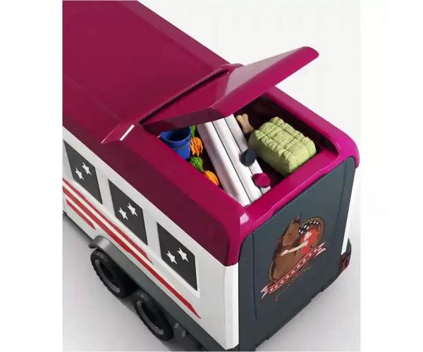 Schleich: Transportor de cai cu vehicul off-road și cai (42705)