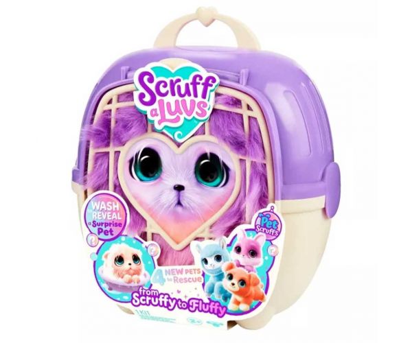 Scruff a Luv - set surpriză de salvare a animalelor de companie, seria 3
