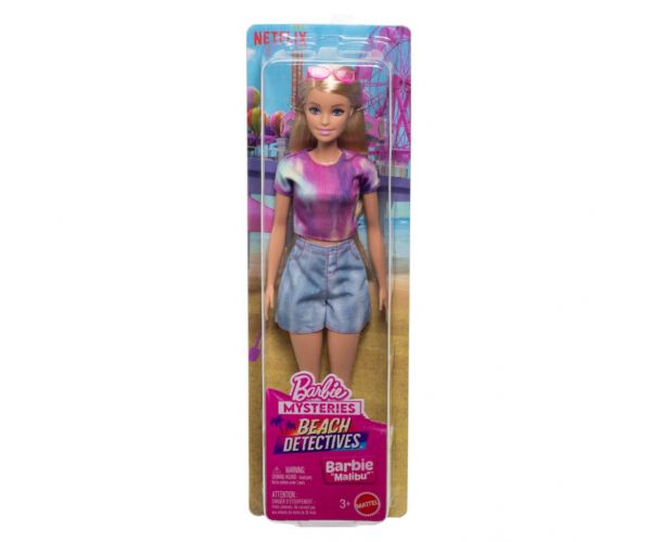 Secretele Barbiei: Pompierii de pe litoral, păpușa Malibu - Mattel