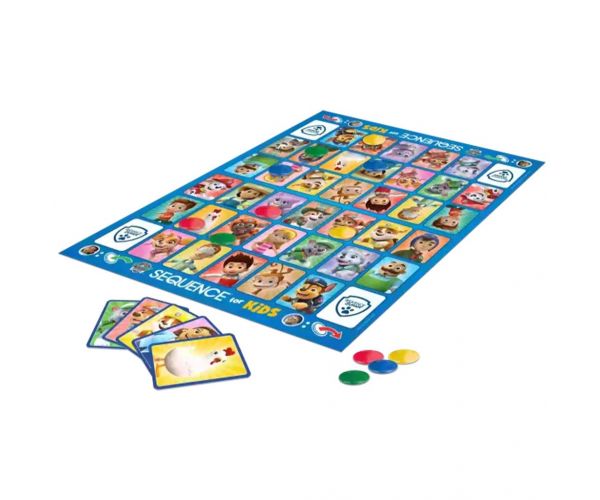 Sequence Junior joc de societate - ediția Patrula Cățelușilor