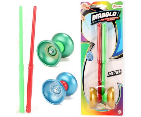 Set Yo-Yo metalic Diablo