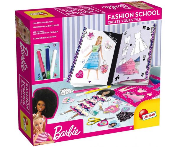 Set creativ Școala de modă Barbie - Lisciani