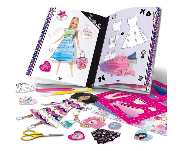 Set creativ Școala de modă Barbie - Lisciani