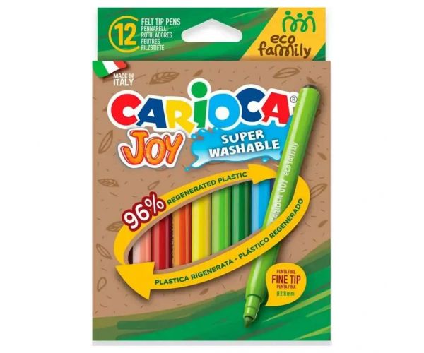 Set de 12 carioci Eco Family Joy 2.8 mm - Carioca