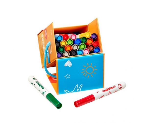 Set de 24 carioci lavabile pentru bebeluși - Carioca
