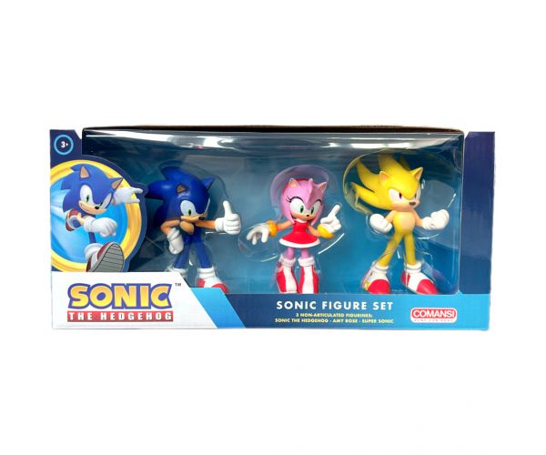 Set de 3 figurine Sonic ariciul - Comansi