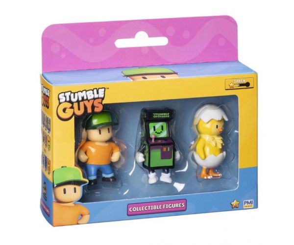 Set de 3 figurine Stumble Guys, mai multe variante, seria 2