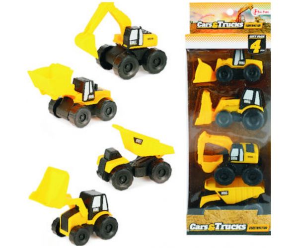 Set de 4 vehicule de construcții VehiCool