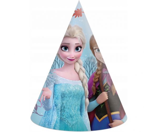 Set de 6 pălării de petrecere Frozen