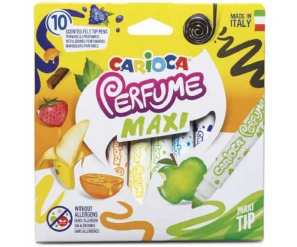Set de carioci parfumate groase 10 buc - Carioca