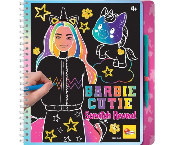 Set de creație cu imagini Barbie Cutie, 44 pagini - Lisciani