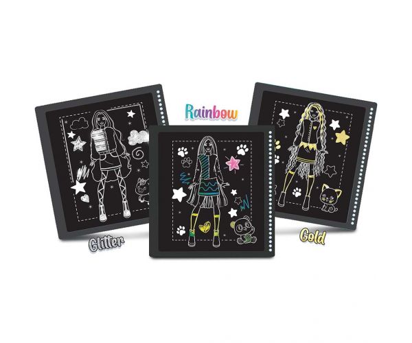 Set de creație cu imagini Barbie Cutie, 44 pagini - Lisciani