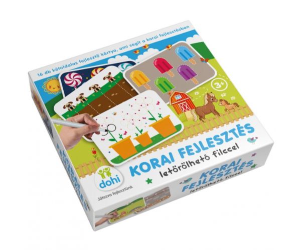 Set de dezvoltare timpurie cu marker lavabil